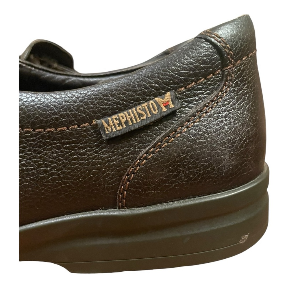 Mephisto Mens Mallory Loafer Brown Leather Slip On Size 11 - Picture 4 of 7